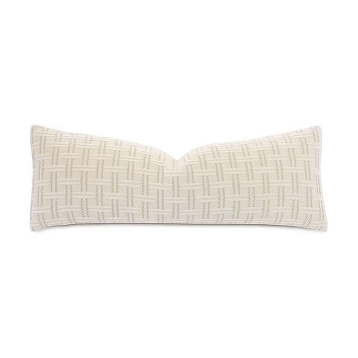 Bedding: Shams Moonlight Basketweave Decorative Pillow