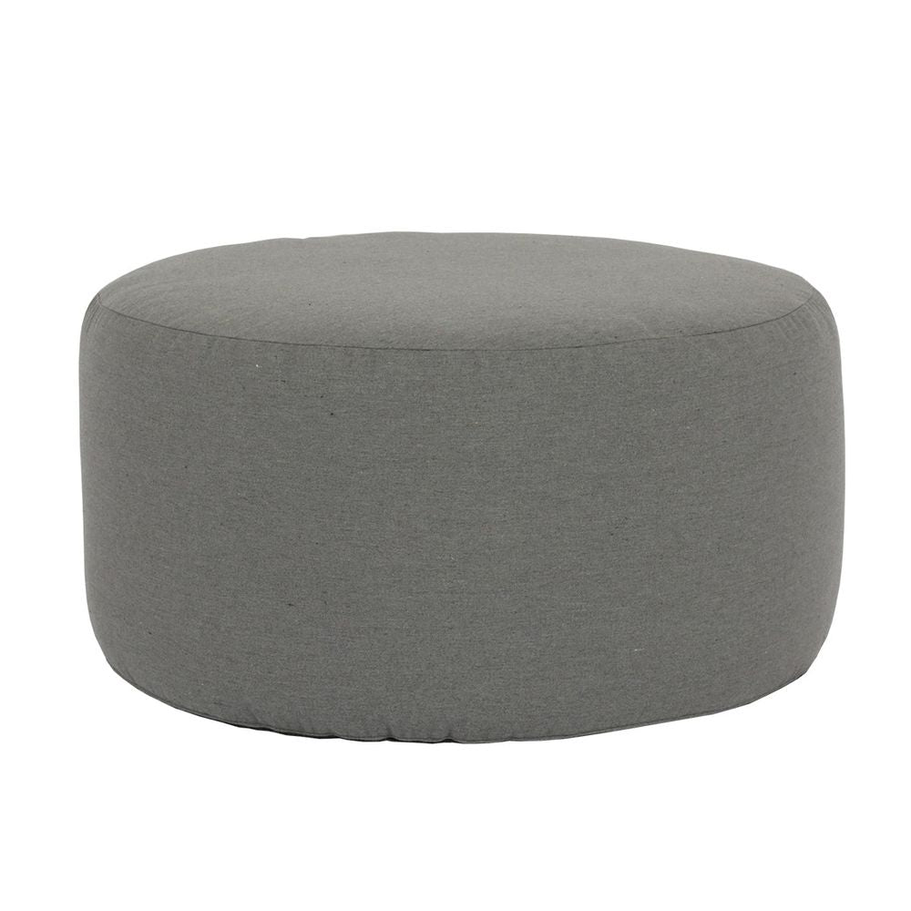 Outdoor Ottomans 36" Round Coffee Table/Ottoman in Heritage Granite