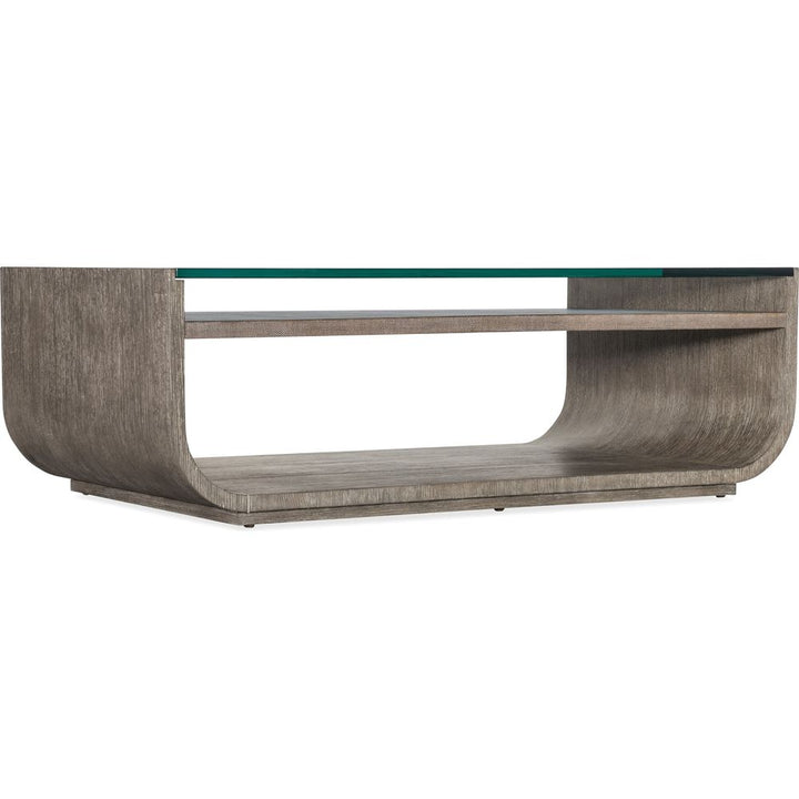 Coffee Tables Modern Mood Rectangle Cocktail Table - Dark Wood