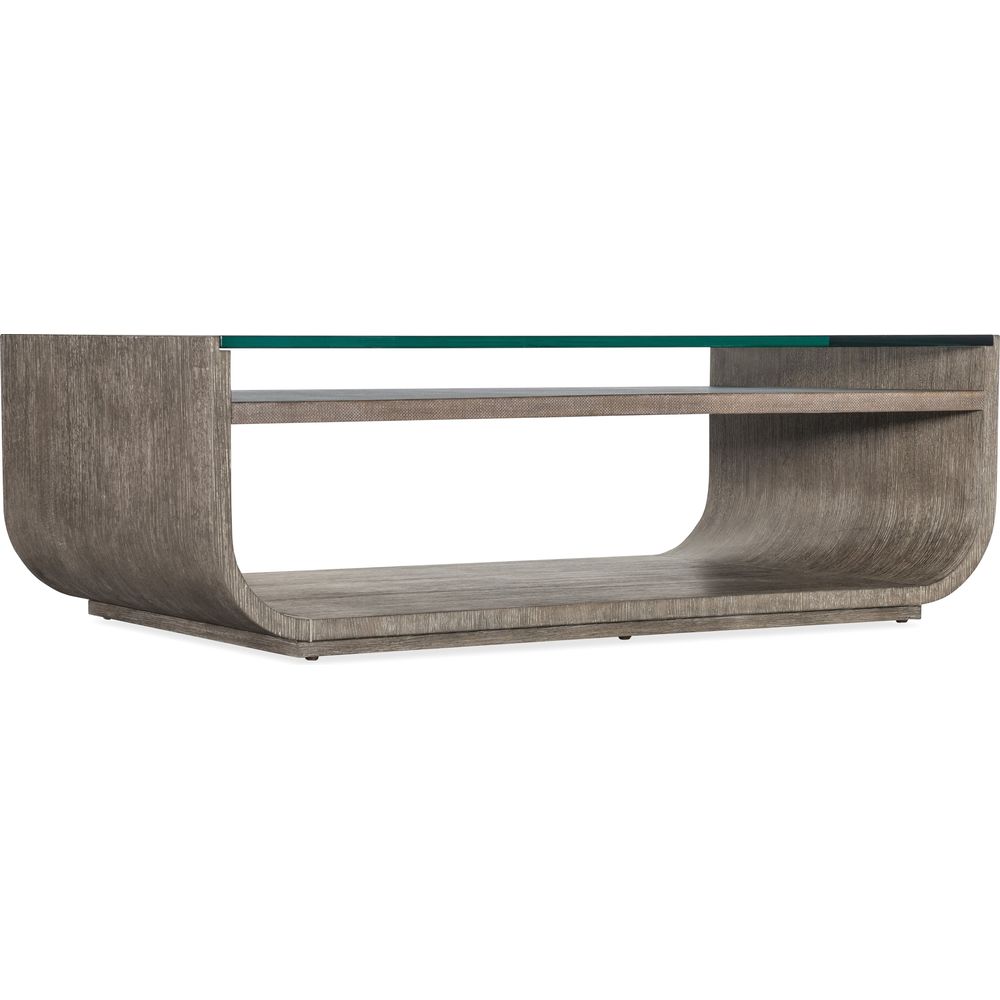 Coffee Tables Modern Mood Rectangle Cocktail Table - Dark Wood