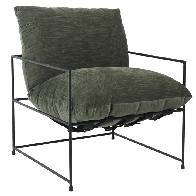 Inska Occasional Chair-Dovetail-DOVE-DOV12064GR-Lounge ChairsFern Green-4-France and Son