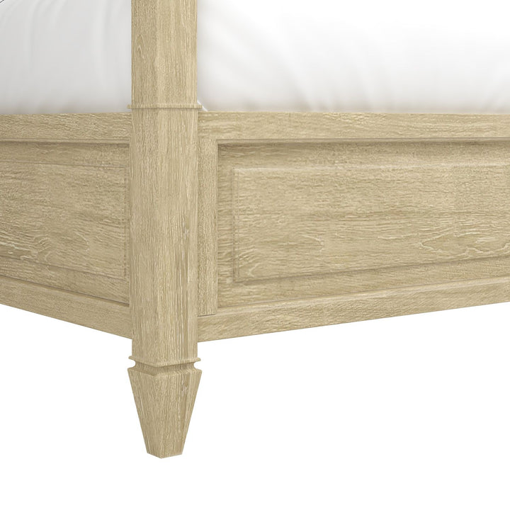 Eave Panel King Bed — Sundrenched Oak
