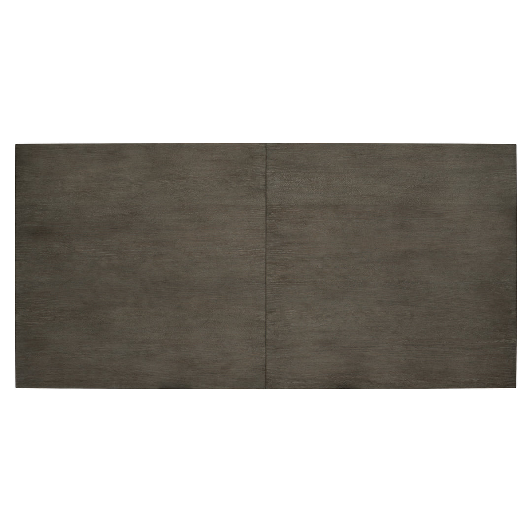 Linea Rectangular Dining Table in Cerused Charcoal