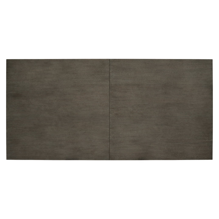 Linea Rectangular Dining Table in Cerused Charcoal