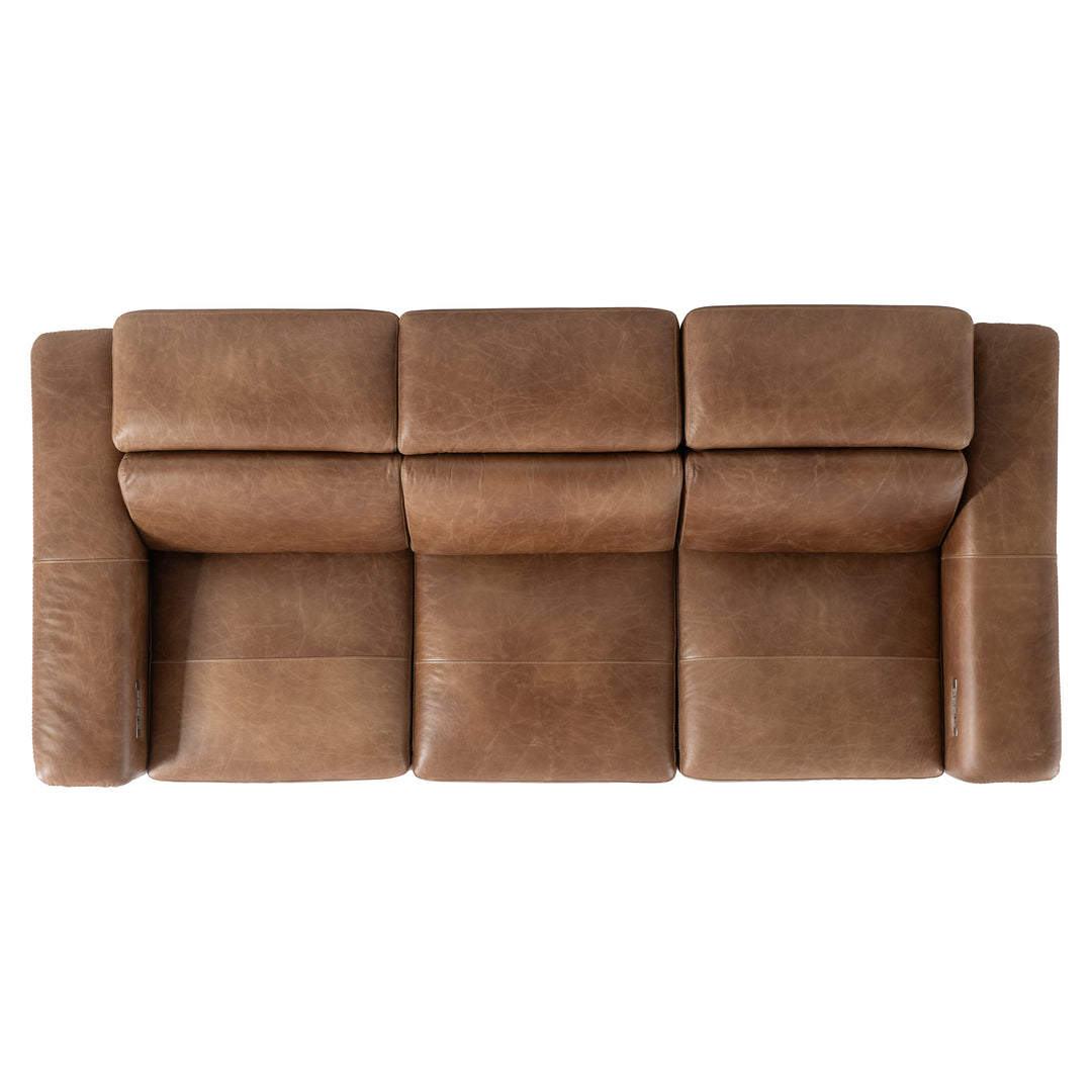 Lioni Leather Power Motion Sofa Recliner