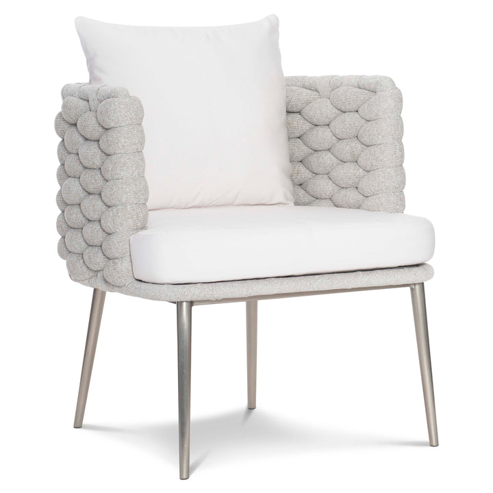 Santa Cruz Outdoor Arm Chair in Nordic Grey