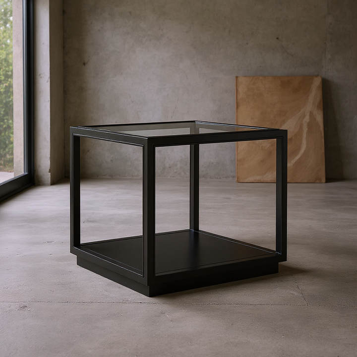 Glaze End Table Onyx