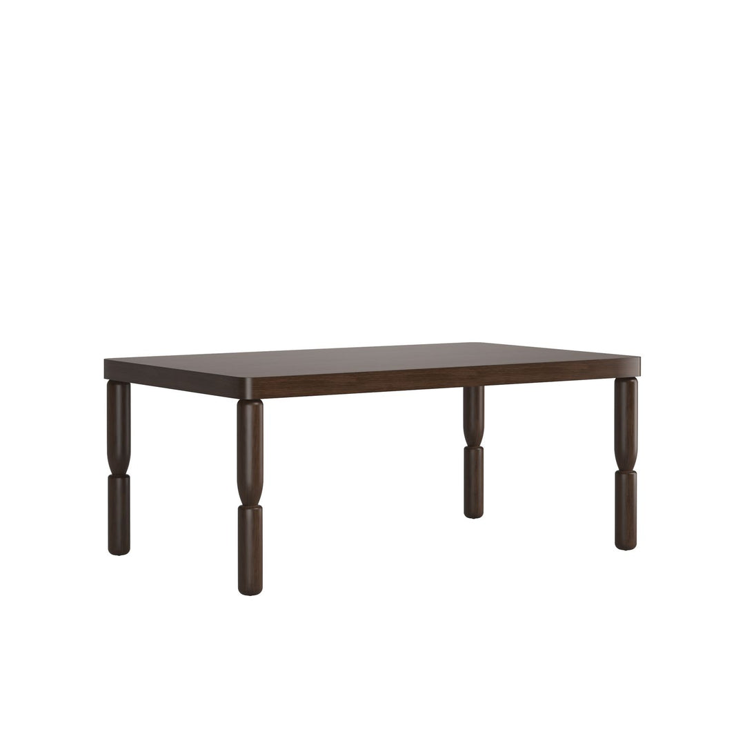 Verge Rectangular Dining Table — Handcrafted Walnut