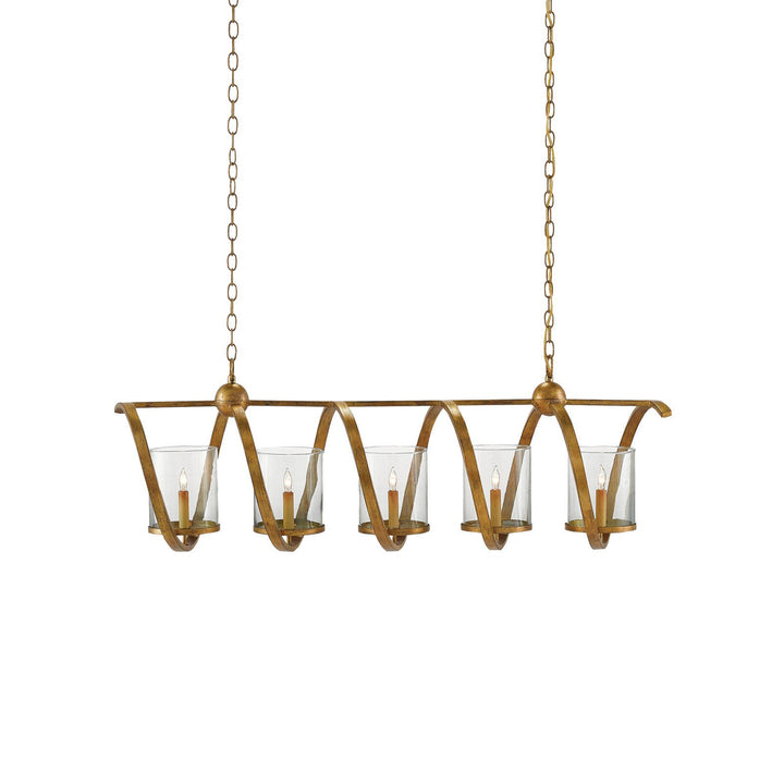 Maximus Medium Gold Chandelier