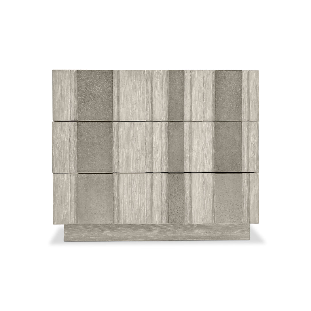 Tempo 3 Drawer Nightstand