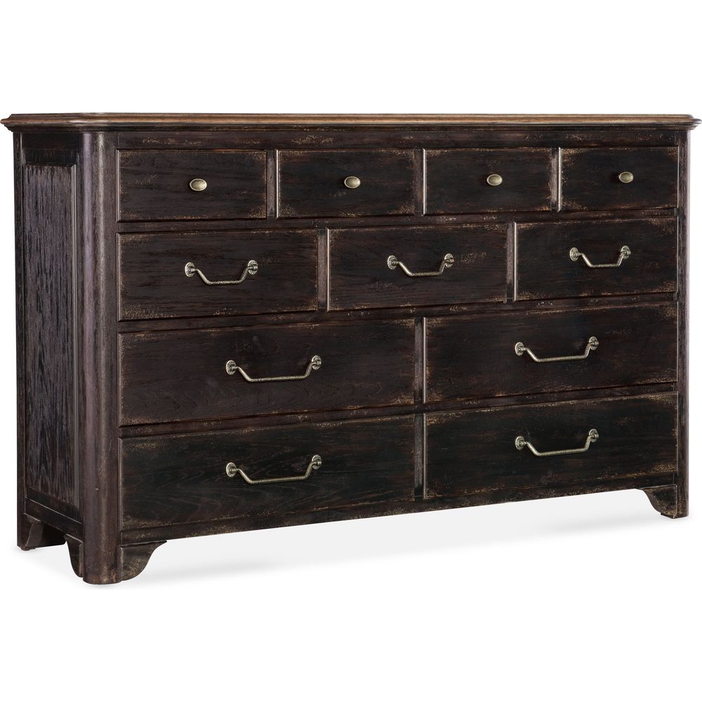 Dressers & Chests Americana 11-Drawer Dresser - Blacks