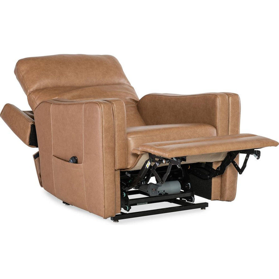 Lounge Chairs: Recliners Marco Power Recliner with Power Headrest, Lumbar & Lift - Brown