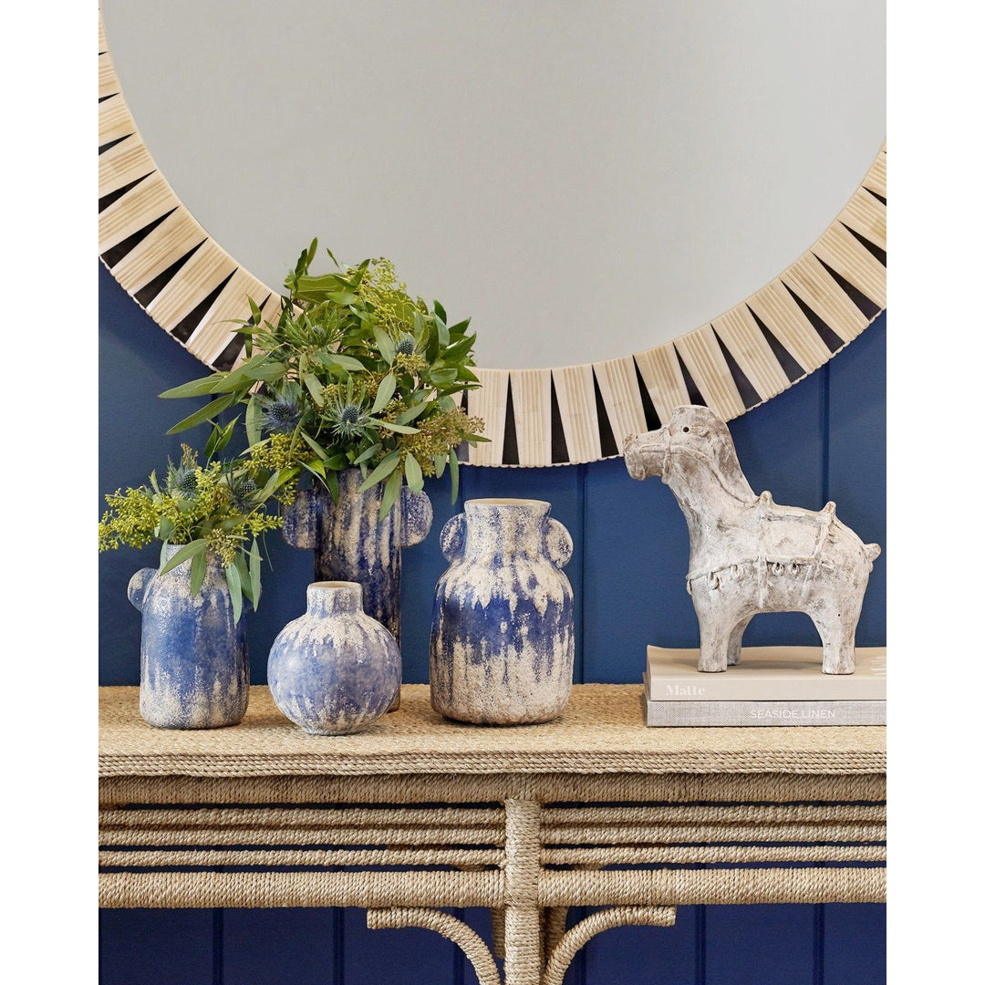 Paros Blue Vase Set of 4