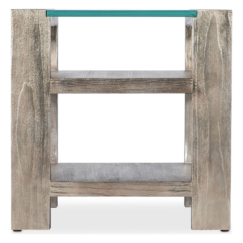 Side Tables Vibrance Saber End Table - Silvers