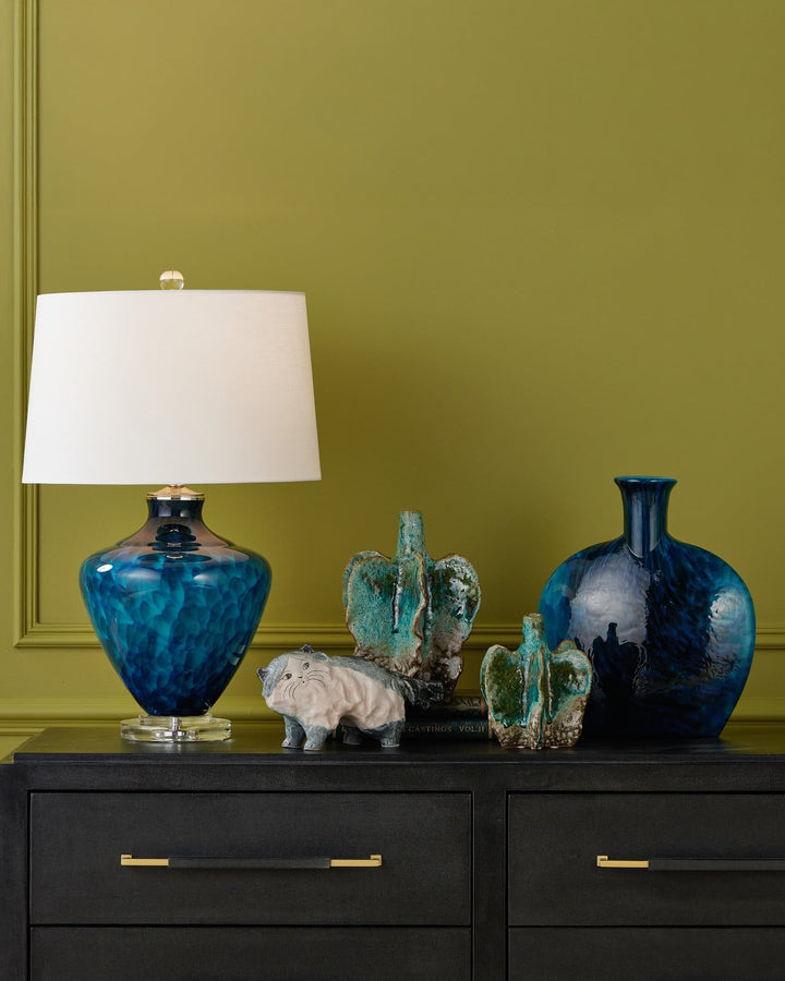 Table Lamps Sapphire Blue Table Lamp