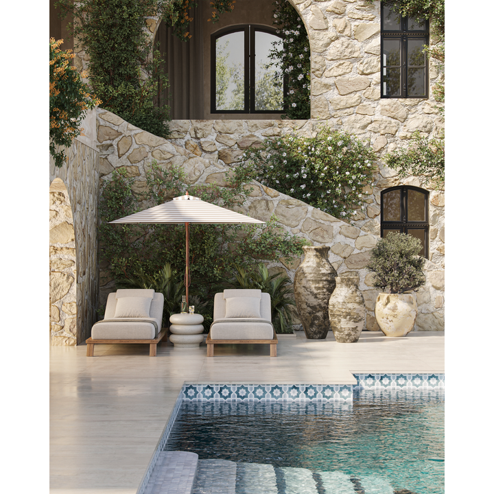 Agrigento Antique White Planter