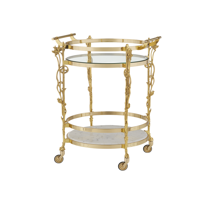 Bar Storage: Carts Fiore Bar Cart