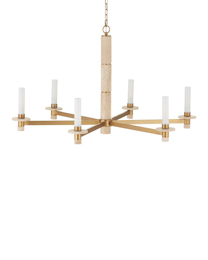 Chandeliers Marcelo Travertine Chandelier