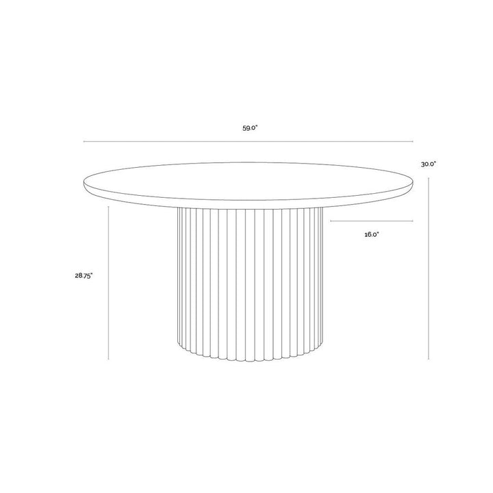 Banyan Dining Table - 59"