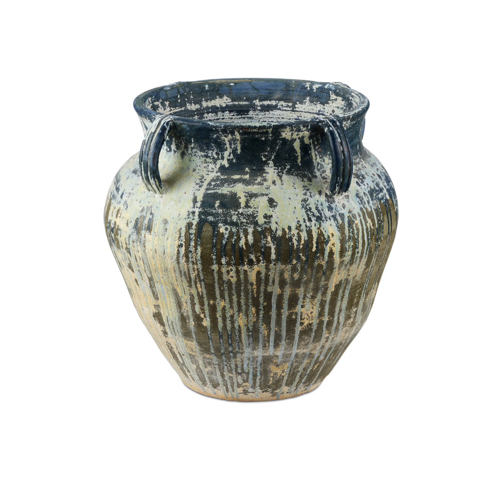 Agrigento Blue Drip Planter