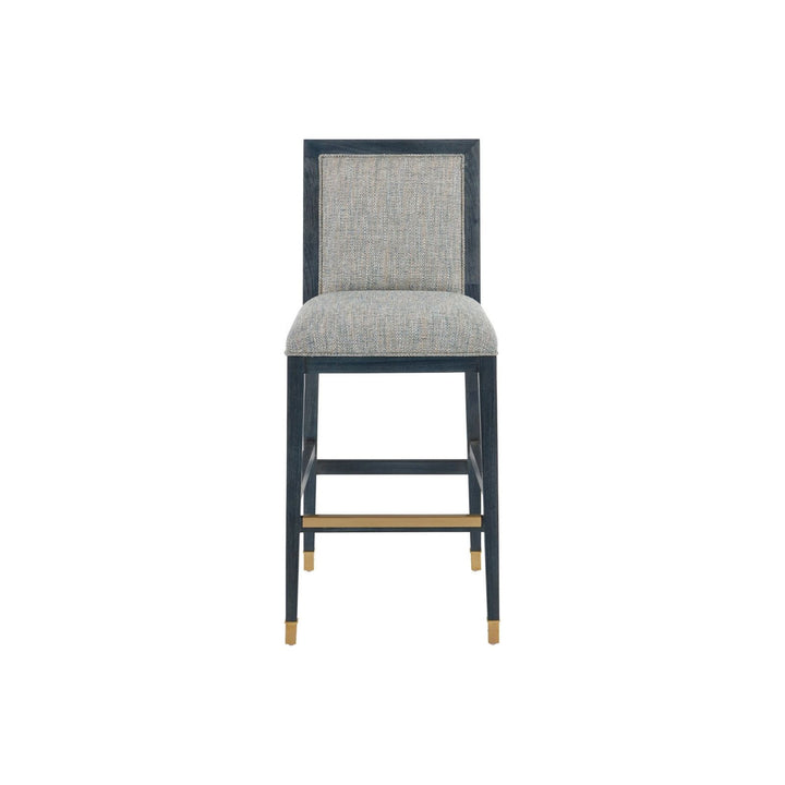 Santos Vintage Navy Bar Stool, Barrett Dusk