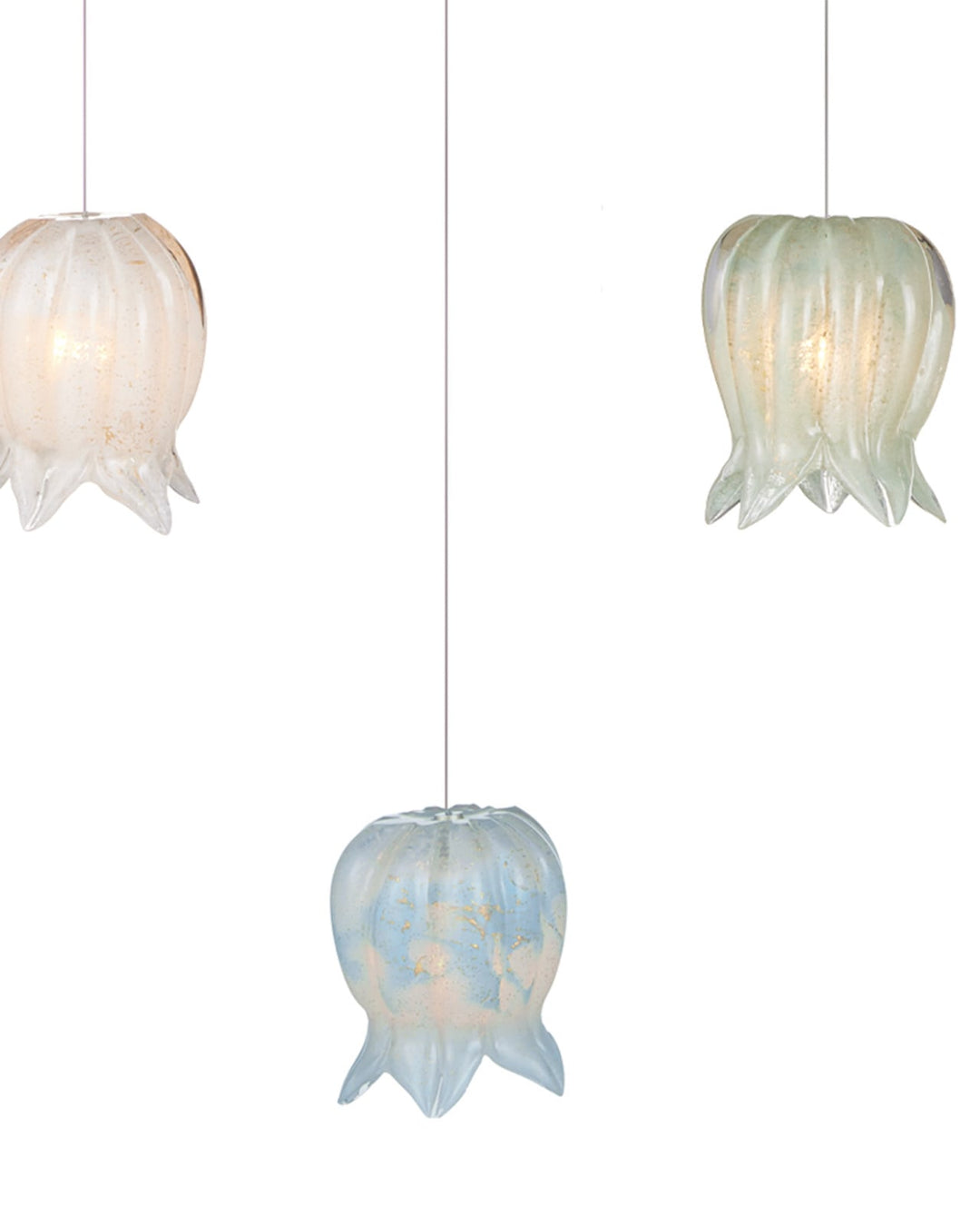 Pendants:Multi Polpo Misto 7-Light Linear Multi-Drop Pendant