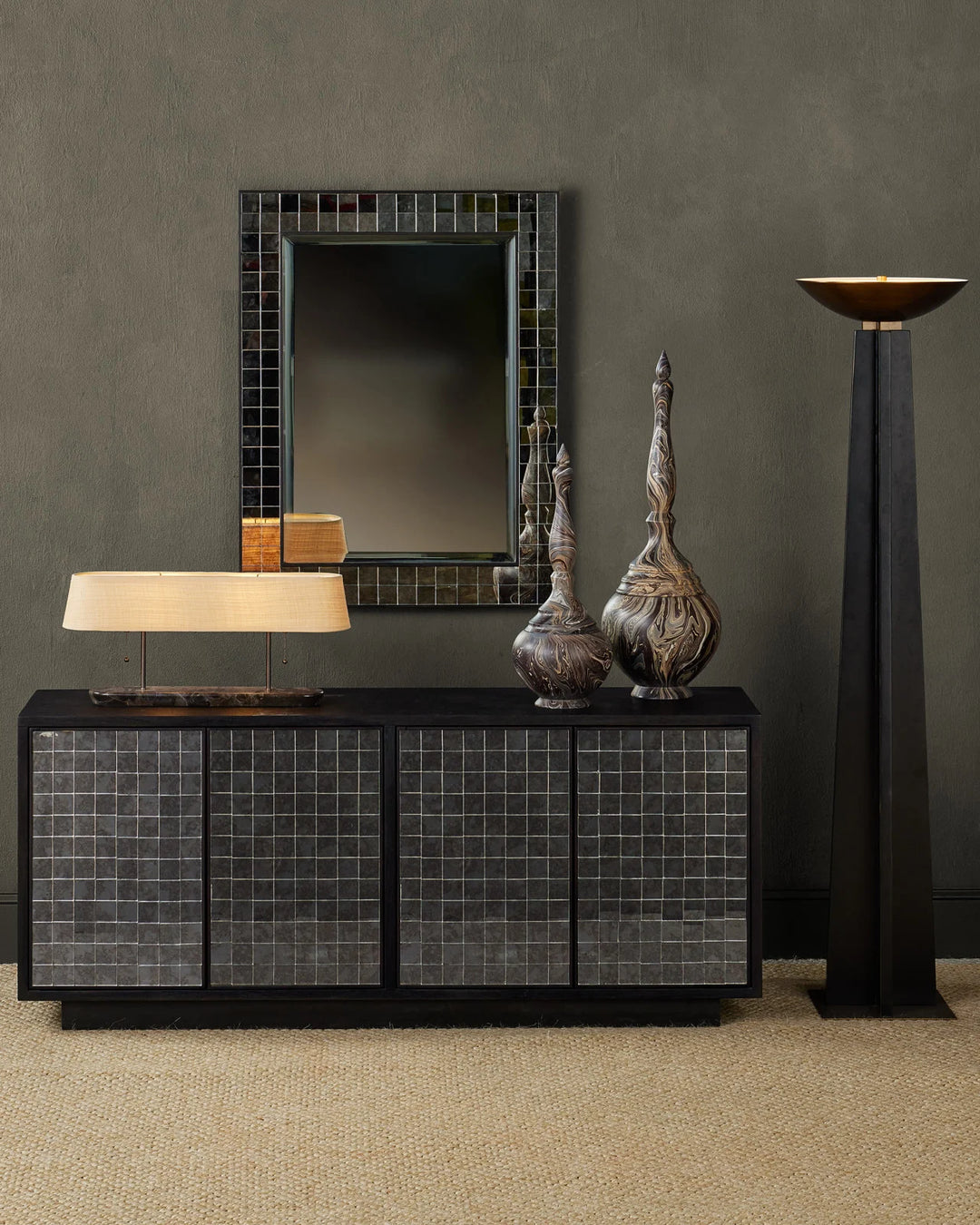 Calyx Torchiere Floor Lamp