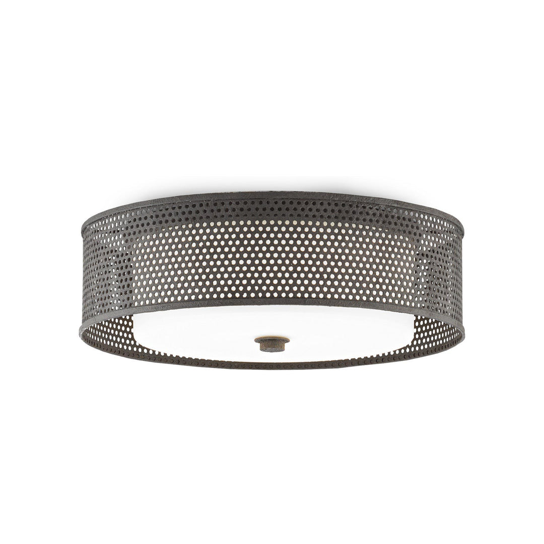 Notte Black Flush Mount