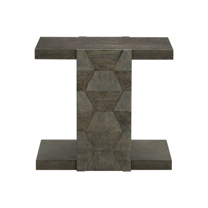 Linea Open Base End Table