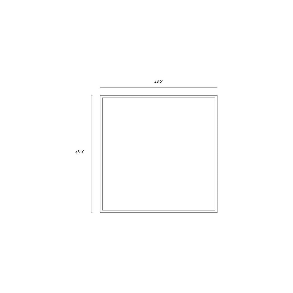 Wall Art Rocky Road - 48" X 48" - Black Floater Frame