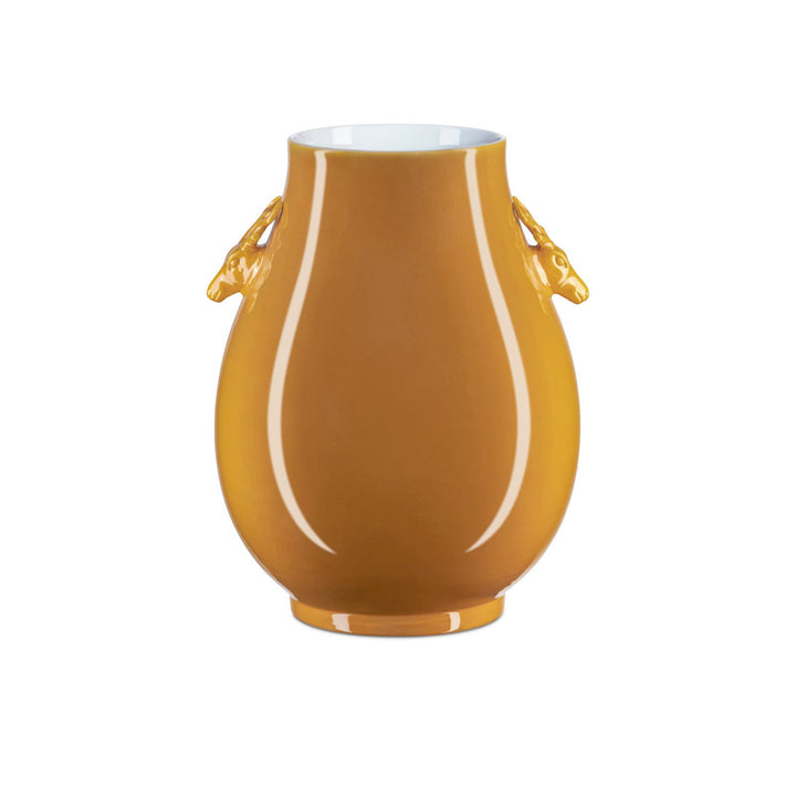 Imperial Yellow Deer Ears Vase