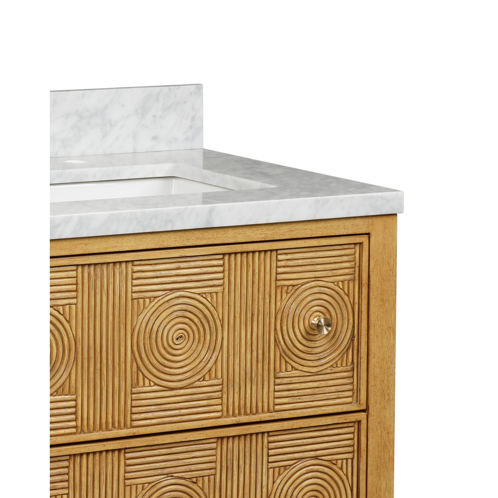 Vanities Santos 28" Sea Sand Vanity with Rectangular Undermount Sink