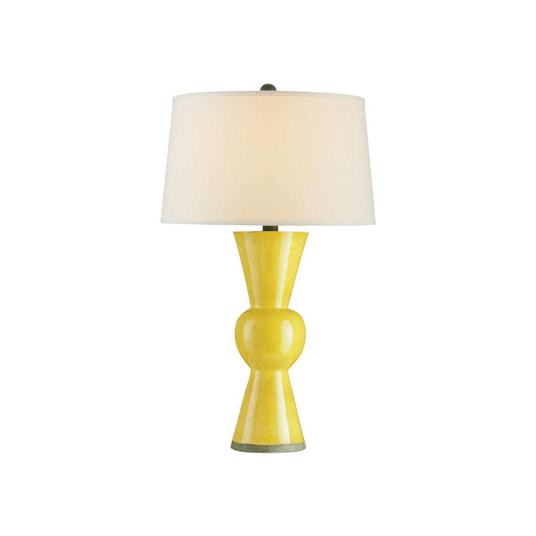 Upbeat Yellow Table Lamp