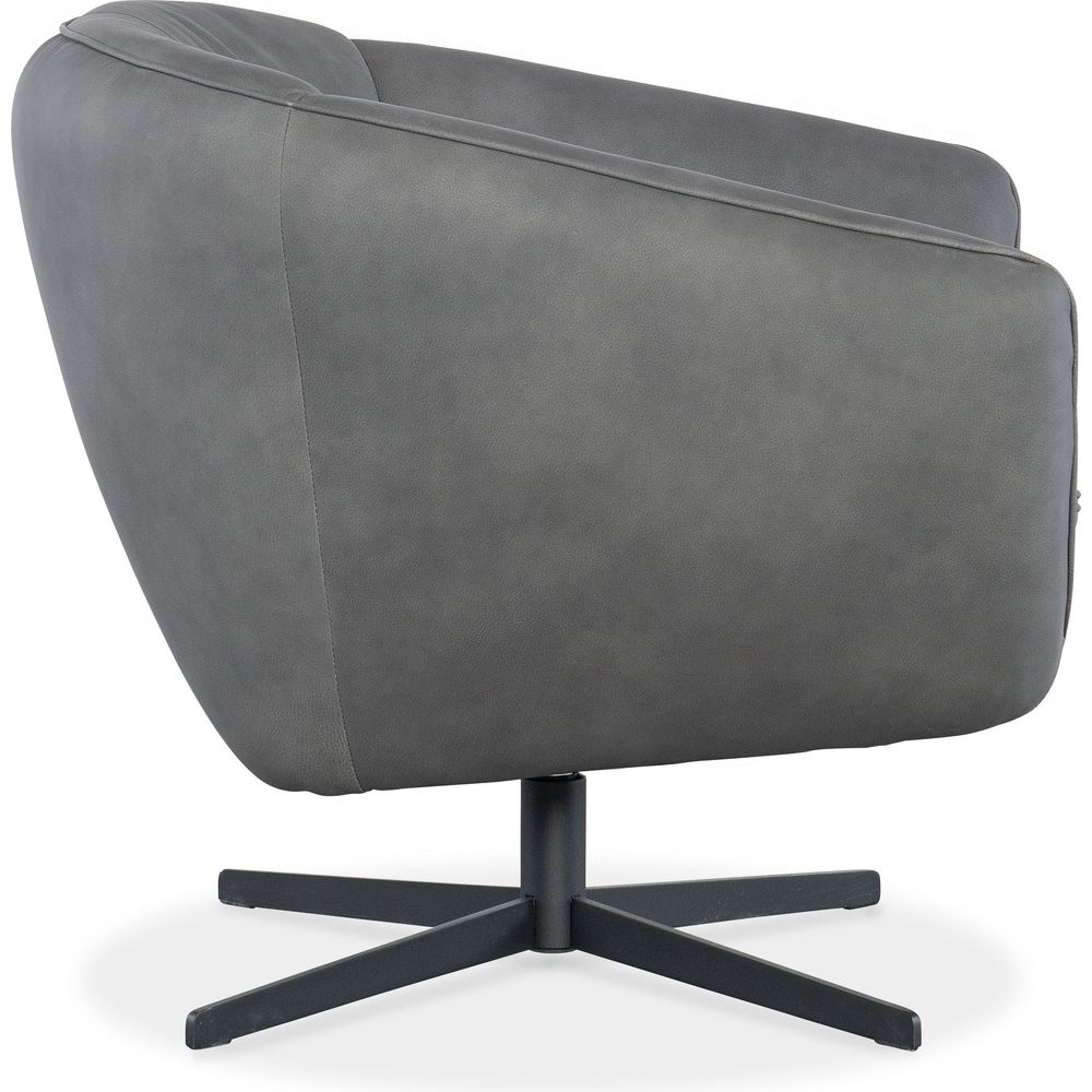 Mina Swivel Chair - Grey