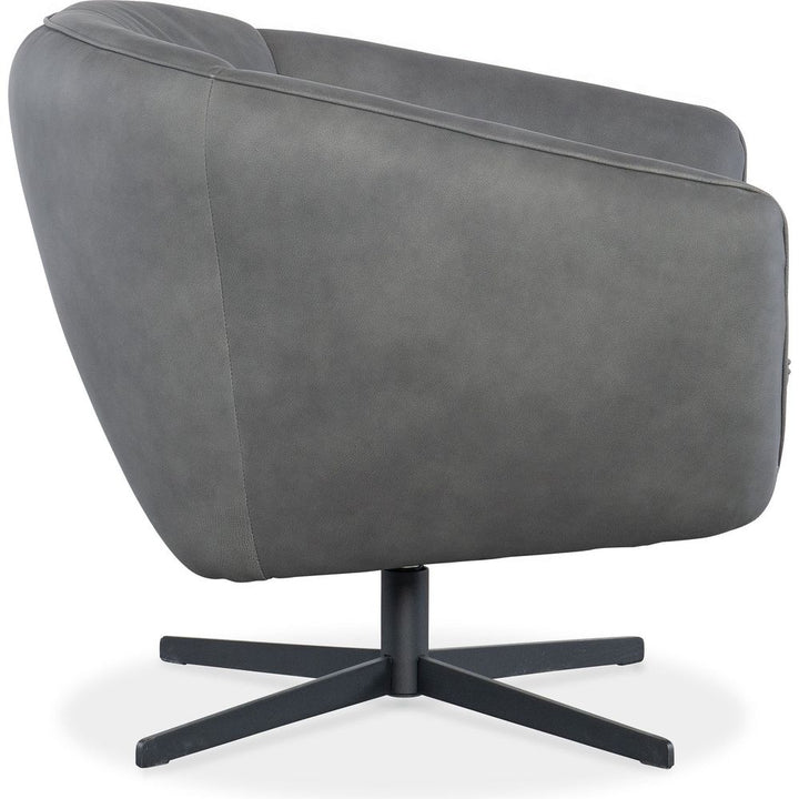 Mina Swivel Chair - Grey