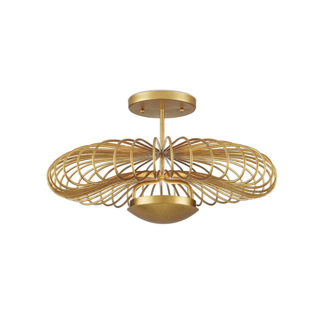 Sheereen Gold Semi-Flush Mount