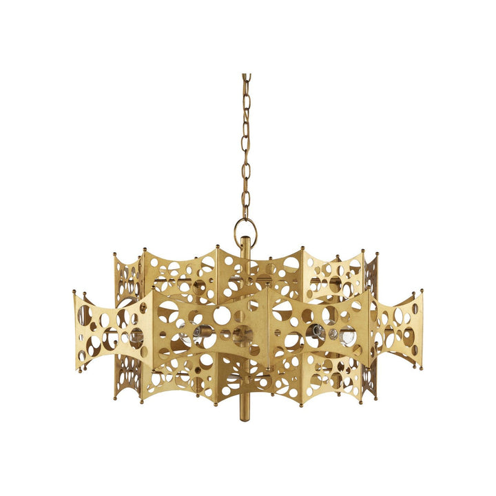 Emmental Gold Chandelier