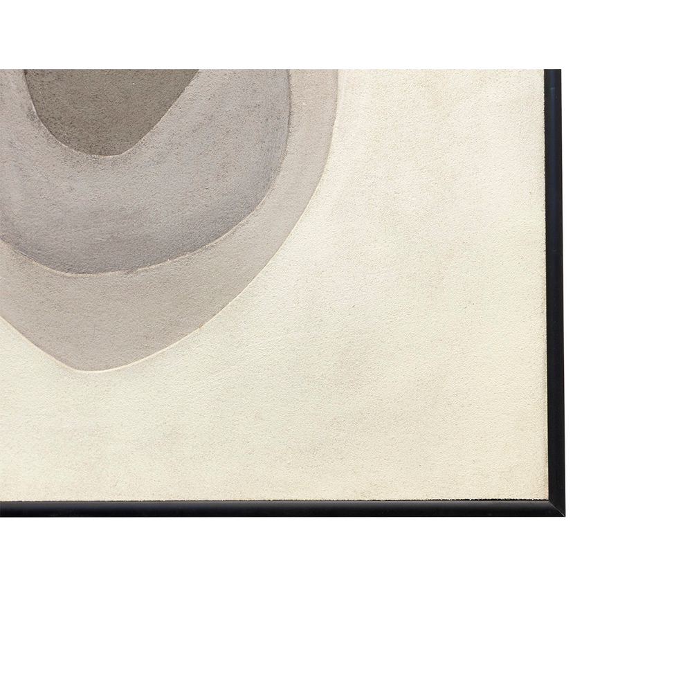 Wall Art Zen Garden (Set Of 3) - 30" X 30" - Black Floater Frame
