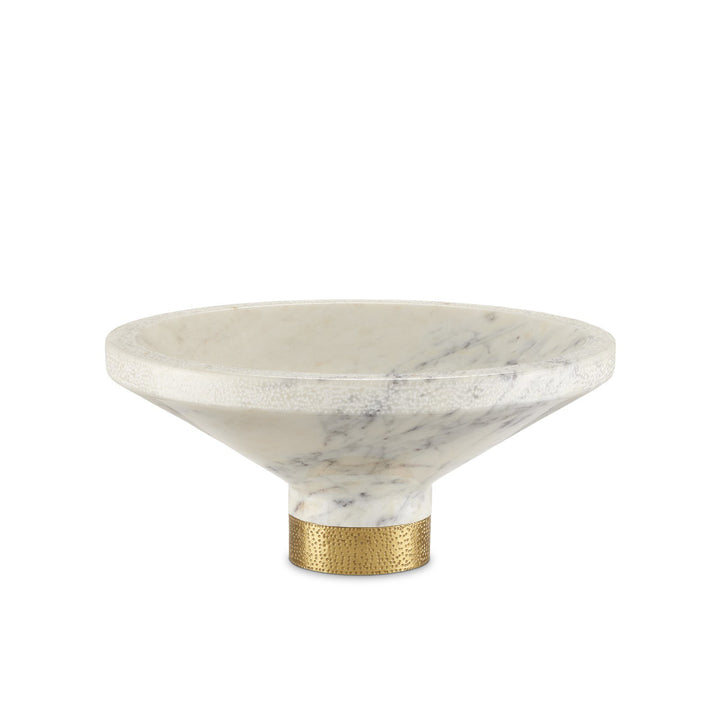 Vincent White Marble Bowl