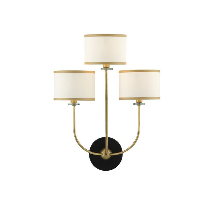 Wall Lighting Croydon Brass Wall Sconce