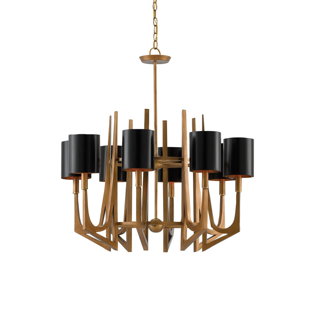 Umberto Brass Chandelier