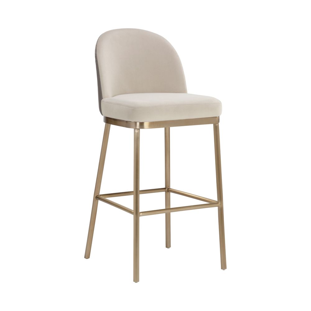Bar & Counter Stools Lavania Barstool - Meg Taupe / Porcini Taupe