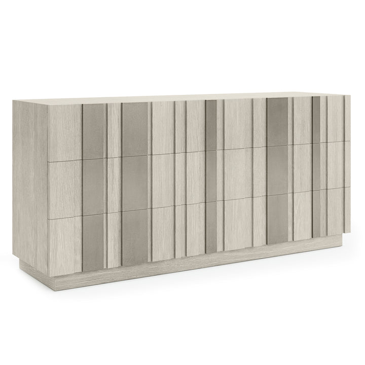 Tempo Dresser with Metal Overlay