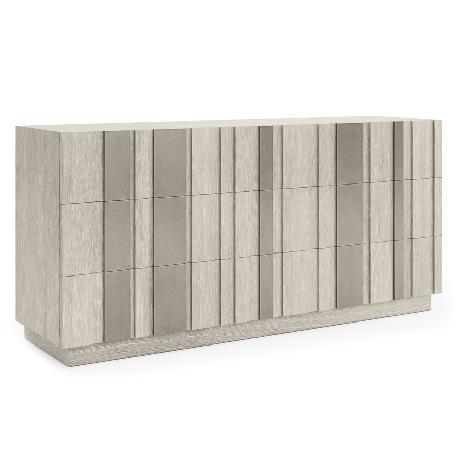 Tempo Dresser with Metal Overlay