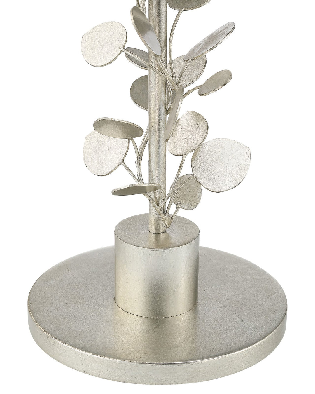 Side Tables Lunaria Silver Accent Table