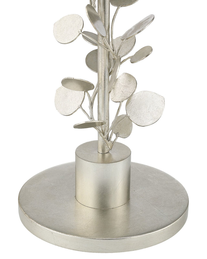 Side Tables Lunaria Silver Accent Table