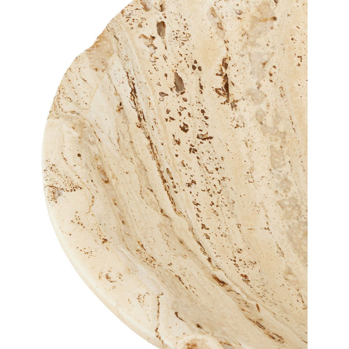 Lubo Travertine Large Bowl