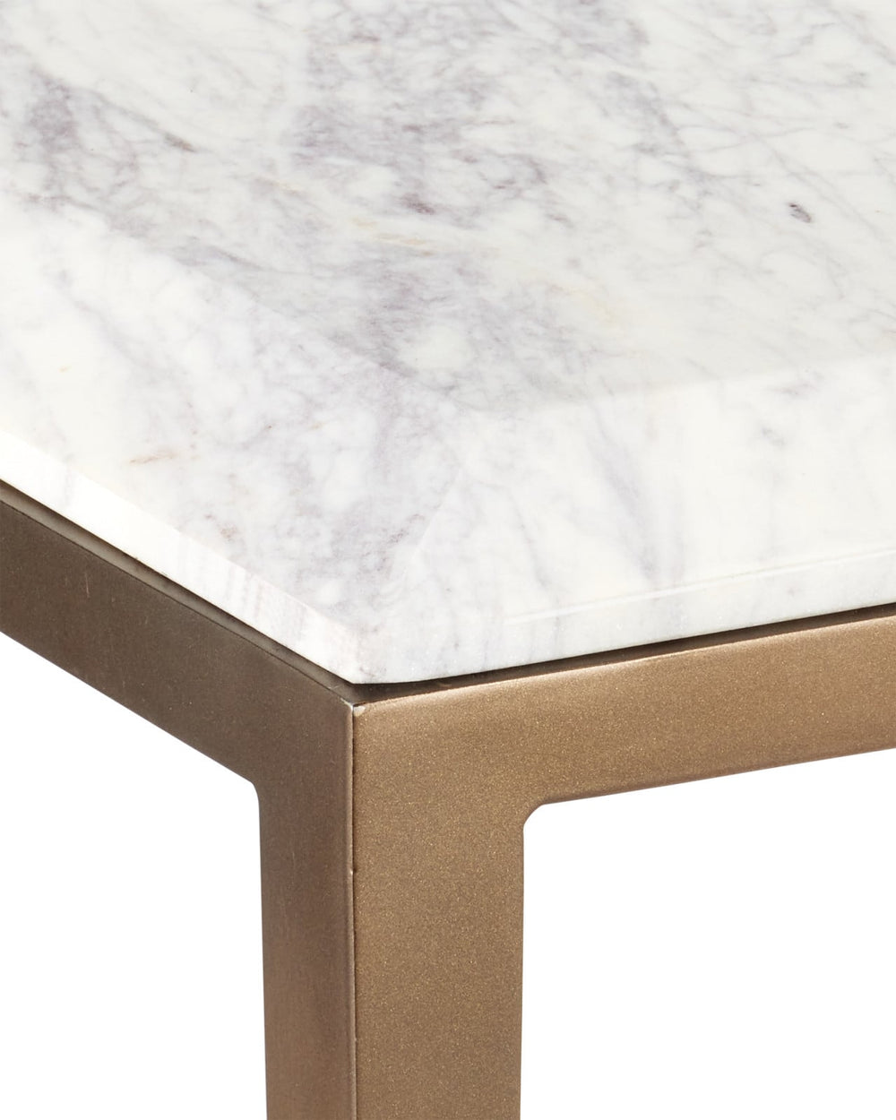 Side Tables Oblique Marble Side Table