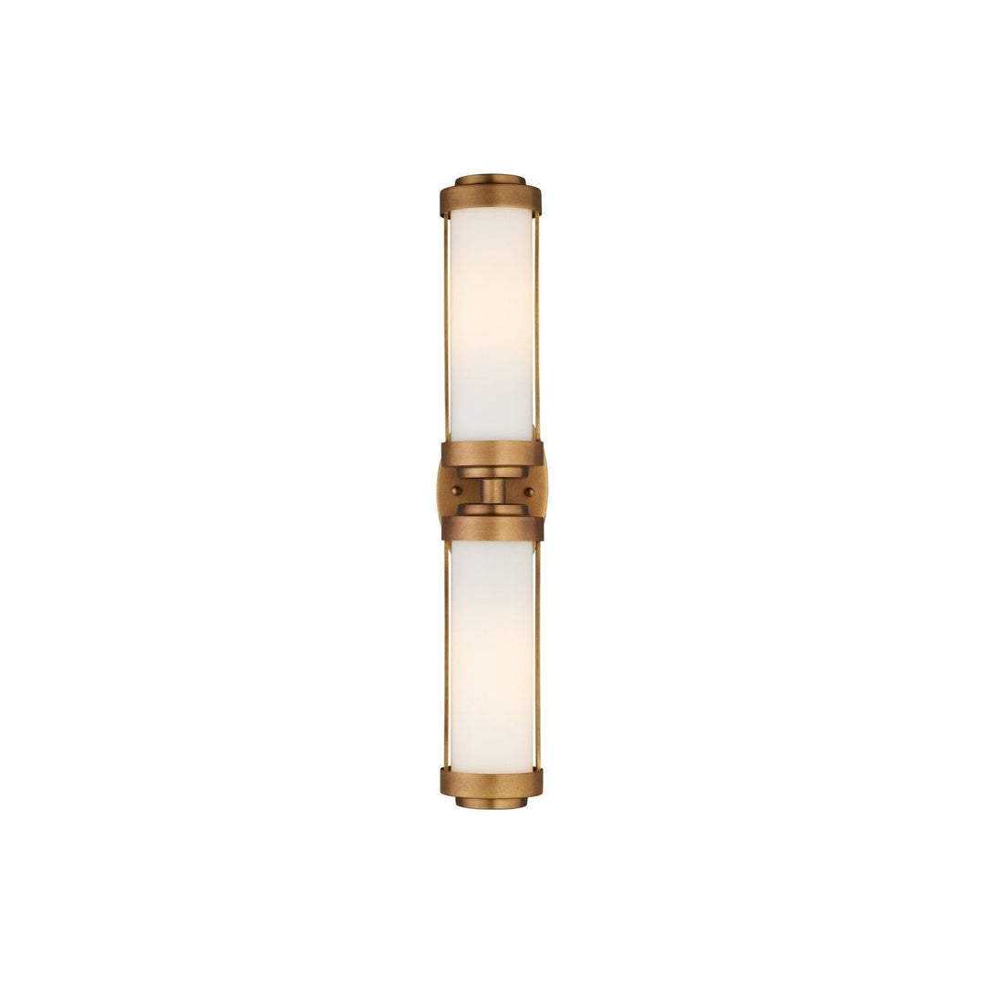 Bowland Brass Bath Wall Sconce