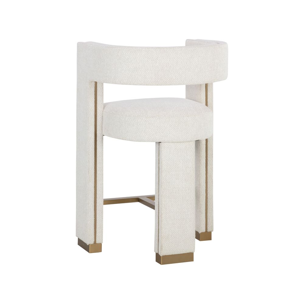 Adamina Counter Stool - Rhea Light Barley
